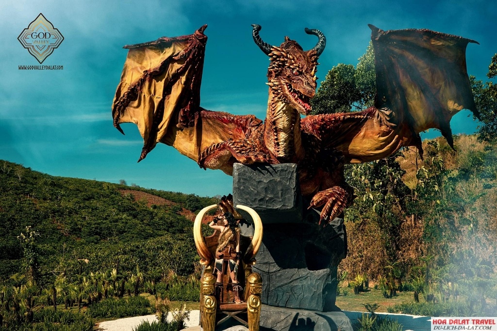 Thần Rồng tại God Valley Đà Lạt