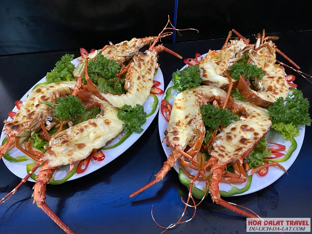 Nhà hàng hải sản Anh Đức cung cấp nhiều loại hải sản tươi sống như cá mú, cá mặt quỷ, tôm vỗ, tôm hùm
