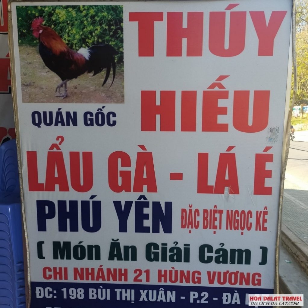 Quán Lẩu Gà Lá É Thúy Hiếu Đà Lạt