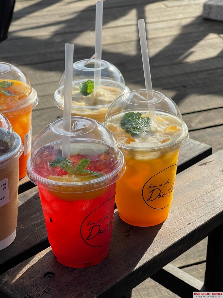 Menu Dốc Thị đa dạng với nhiều món ngon, bắt mắt
