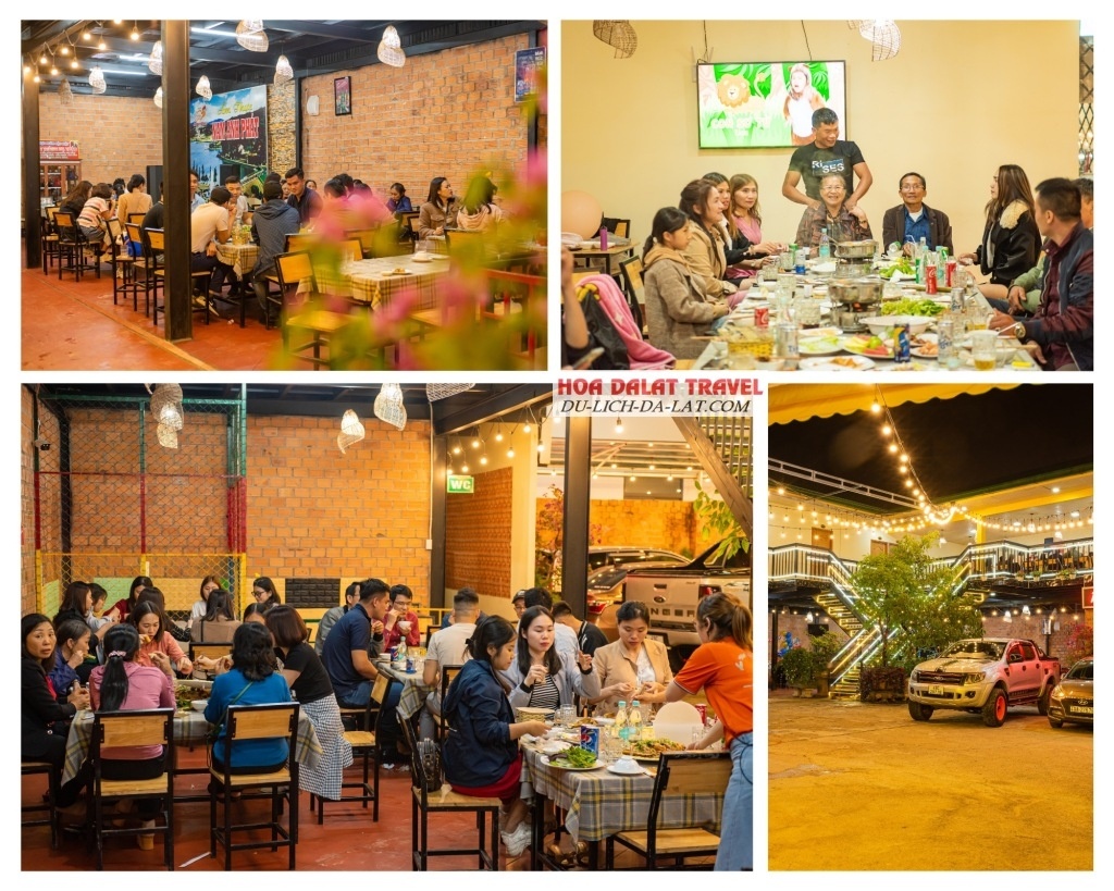 Nhà hàng Nam Anh Phát Đà Lạt - Hải sản, ẩm thực Tây Nguyên