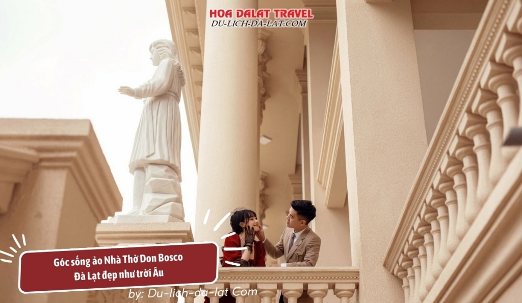 Don Bosco là nơi tổ chức nhiều hoạt động như lễ, chụp hình...