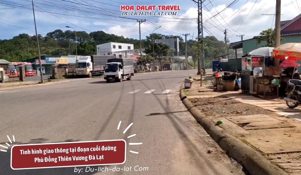 Tình hình giao thông tại đoạn cuối đường Phù Đổng Thiên Vương