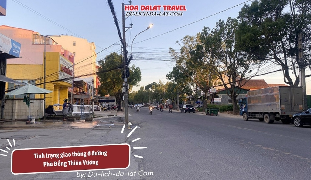 Tình trạng giao thông ở đường Phù Đổng Thiên Vương