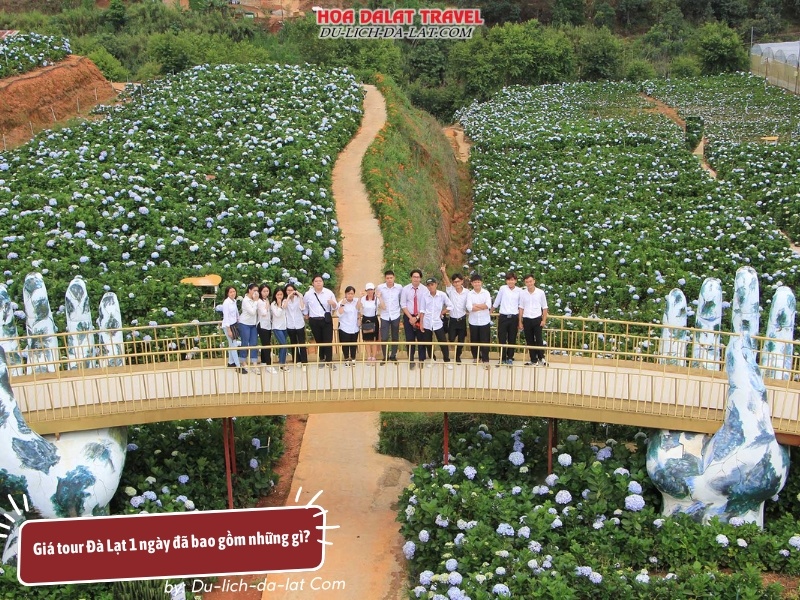 Giá tour Đà Lạt 1 ngày đã bao gồm