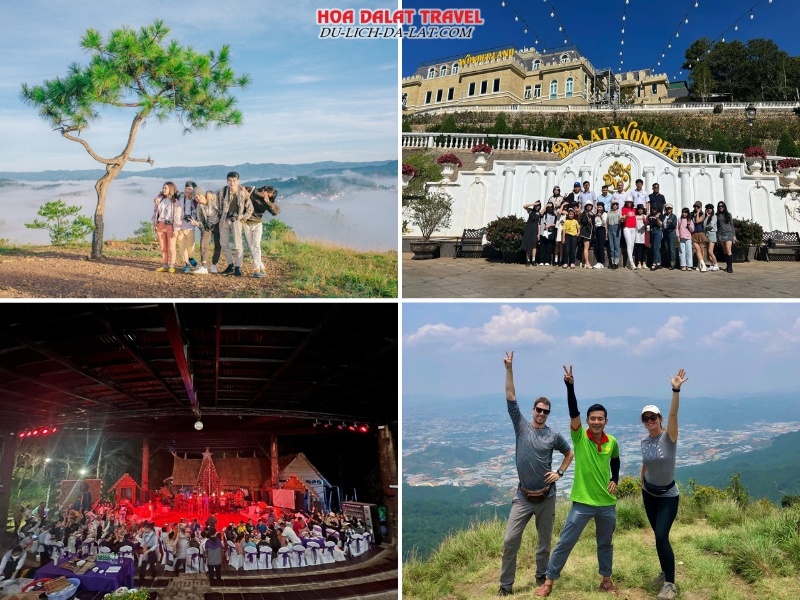 Các loại hình tour du lịch Đà Lạt