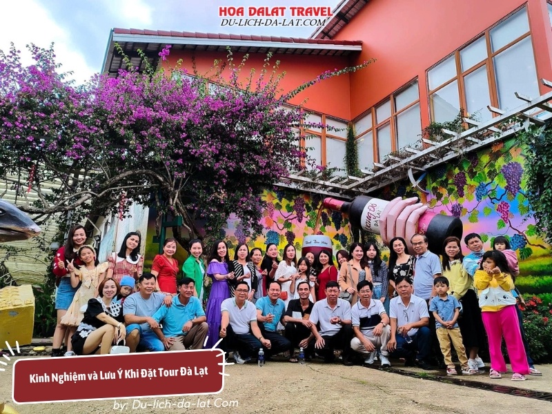 Kinh nghiệm và lưu ý khi đặt tour Đà Lạt