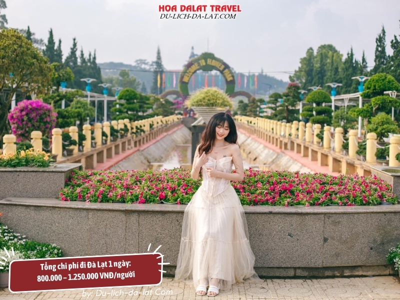 Tổng chi phí đi Đà Lạt 1 ngày cho một người