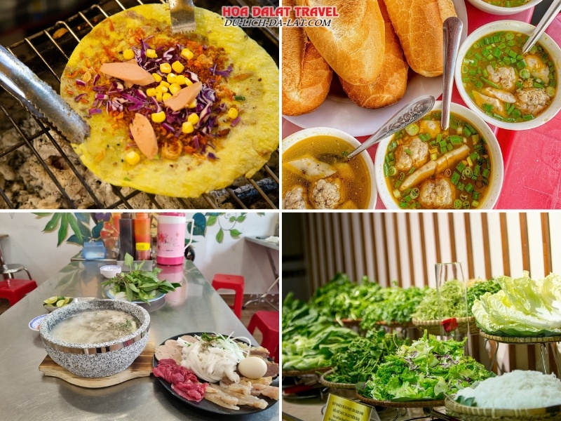 Ẩm thực các món ngon Đà Lạt
