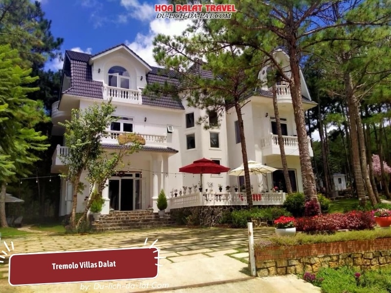Tremolo Villas Đà Lạt mang phong cách Pháp cổ điển, tinh tế