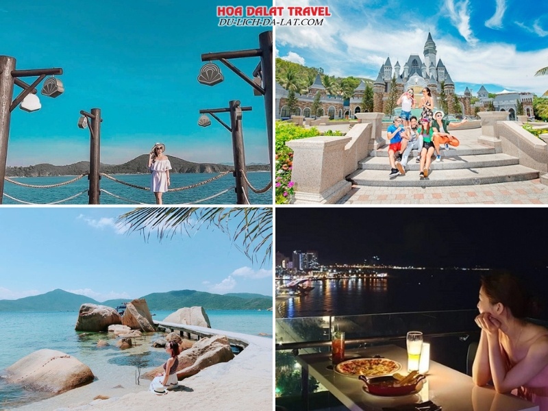Đến Nha Trang check in, tắm biển và ăn tối