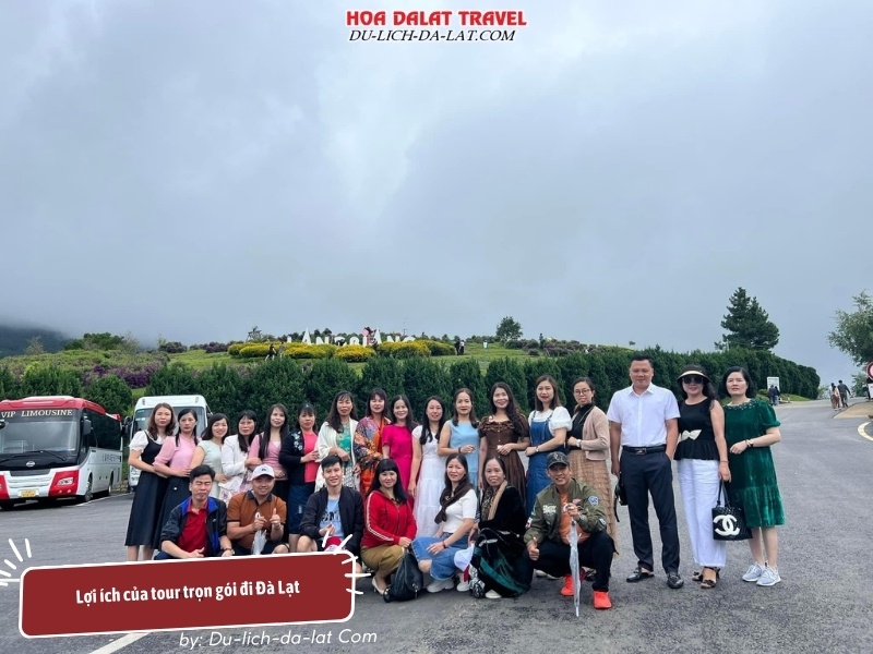 Lợi ích của tour trọn gói đi Đà Lạt