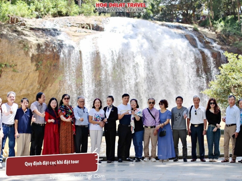 Quy định đặt cọc khi đặt tour