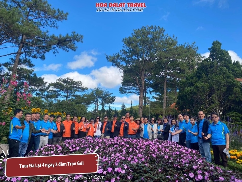 Tour Đà Lạt 4 ngày 3 đêm Trọn Gói 2024