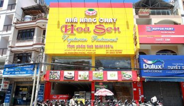 Nhà hàng chay hoa sen Đà Lạt