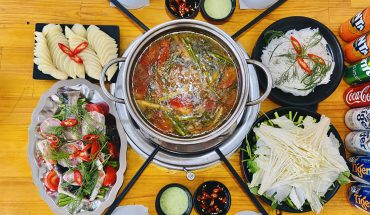 Lẩu cá tầm Đà Lạt