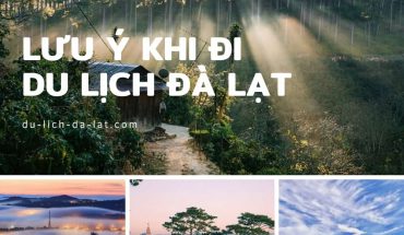 Lưu ý khi đi du lịch Đà Lạt