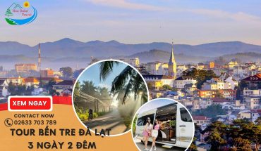 Tour Bến Tre Đà Lạt 3 ngày 2 đêm