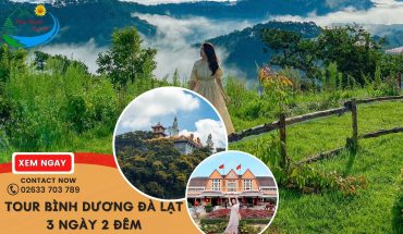 Tour Bình Dương Đà Lạt 3 ngày 2 đêm